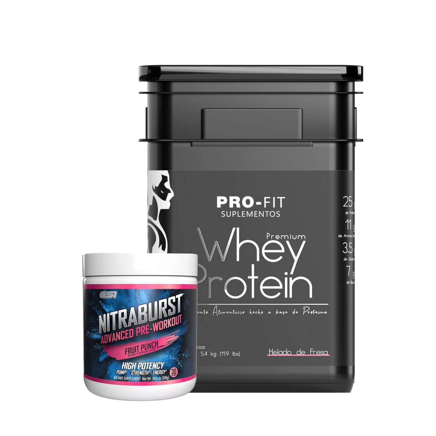 Cubeta Pro-Fit 4.8kg + Giant Nitraburst